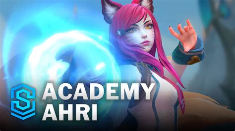 Academy Ahri Wild Rift Skin Spotlight